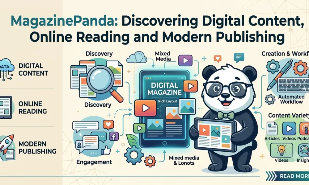 MagazinePanda Discovering Digital Content, Online Reading and Modern Publishing