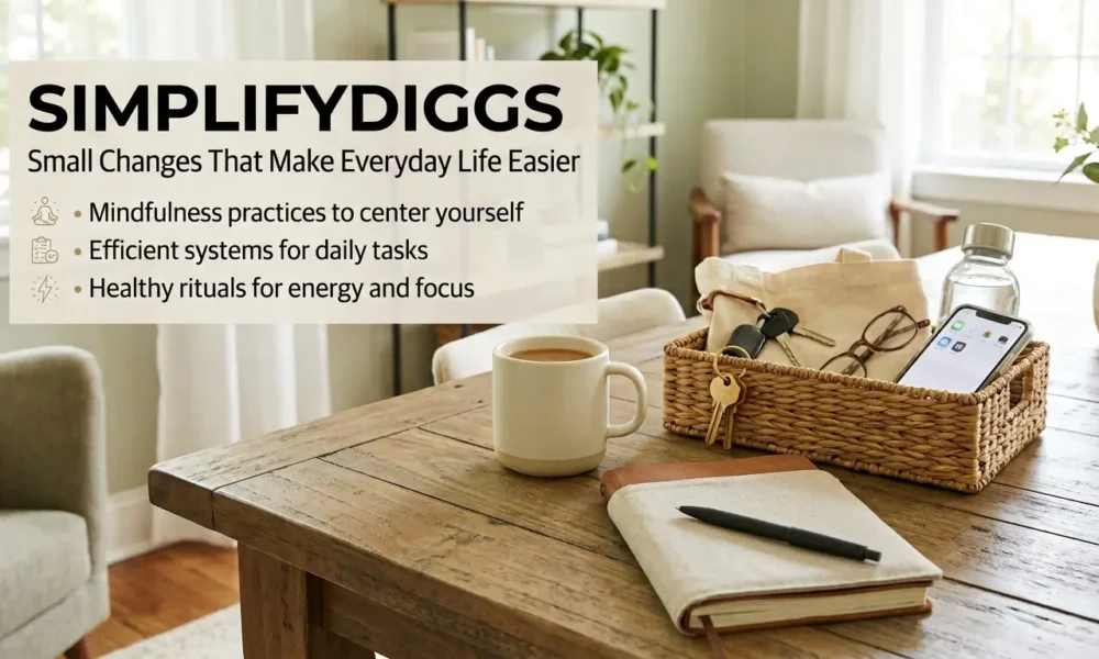SimplifyDiggs Small Changes That Make Everyday Life Easier