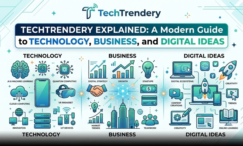 TechTrendery Explained A Modern Guide to Technology, Business and Digital Ideas