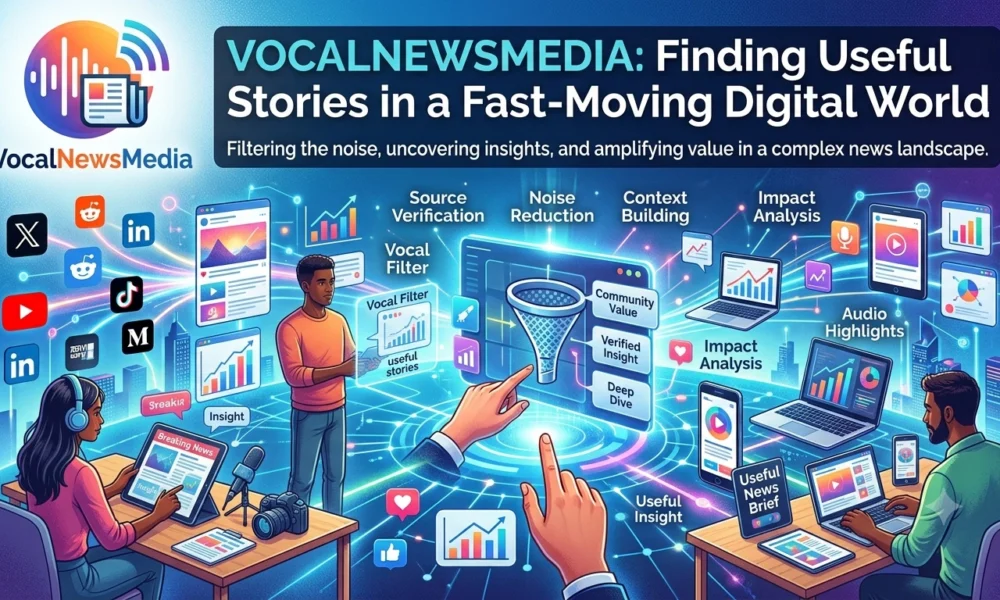 VocalNewsMedia Finding Useful Stories in a Fast-Moving Digital World
