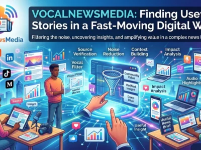 VocalNewsMedia Finding Useful Stories in a Fast-Moving Digital World