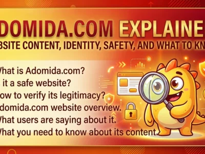 Adomida.com Explained Website Content, Identity, Safety and What to Know.
