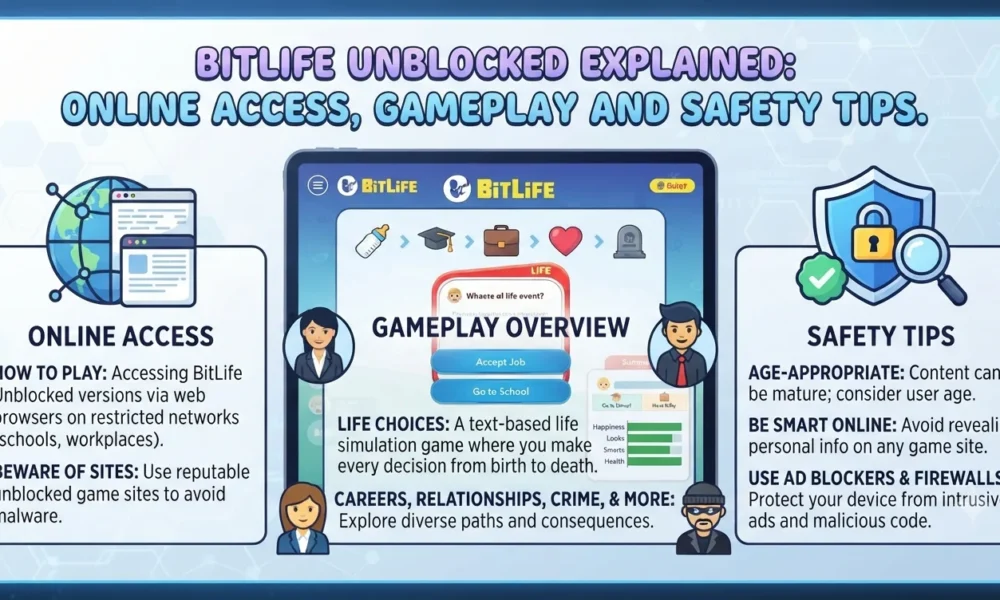 BitLife Unblocked Explained Online Access, Gameplay and Safety Tips.