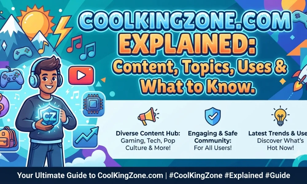 CoolKingZone.com Explained Content, Topics, Uses & What to Know.