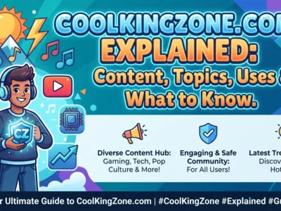 CoolKingZone.com Explained Content, Topics, Uses & What to Know.