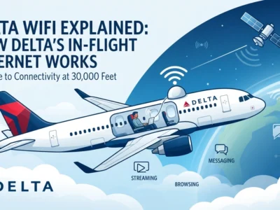 DeltaWiFi Explained How Delta's In-Flight Internet Works.