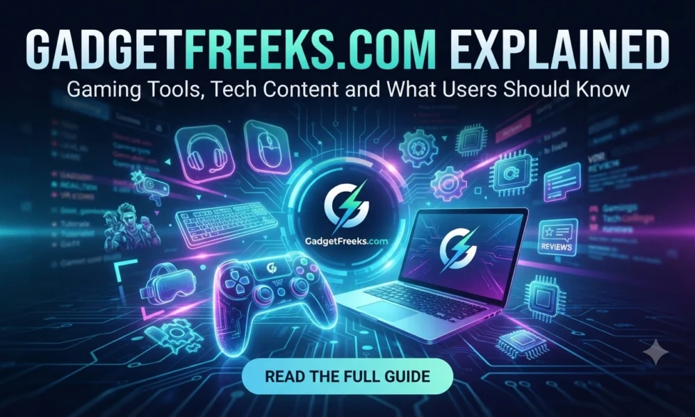 GadgetFreeks.com Explained Gaming Tools, Tech Content and What Users Should Know.