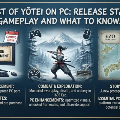 Ghost of Yōtei on PC Release Status, Gameplay and What to Know.
