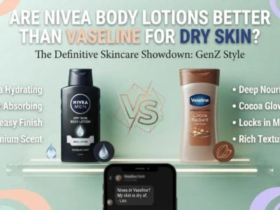 I Am a GenZ Man. Are Nivea Body Lotions Better Than Vaseline for Dry Skin.