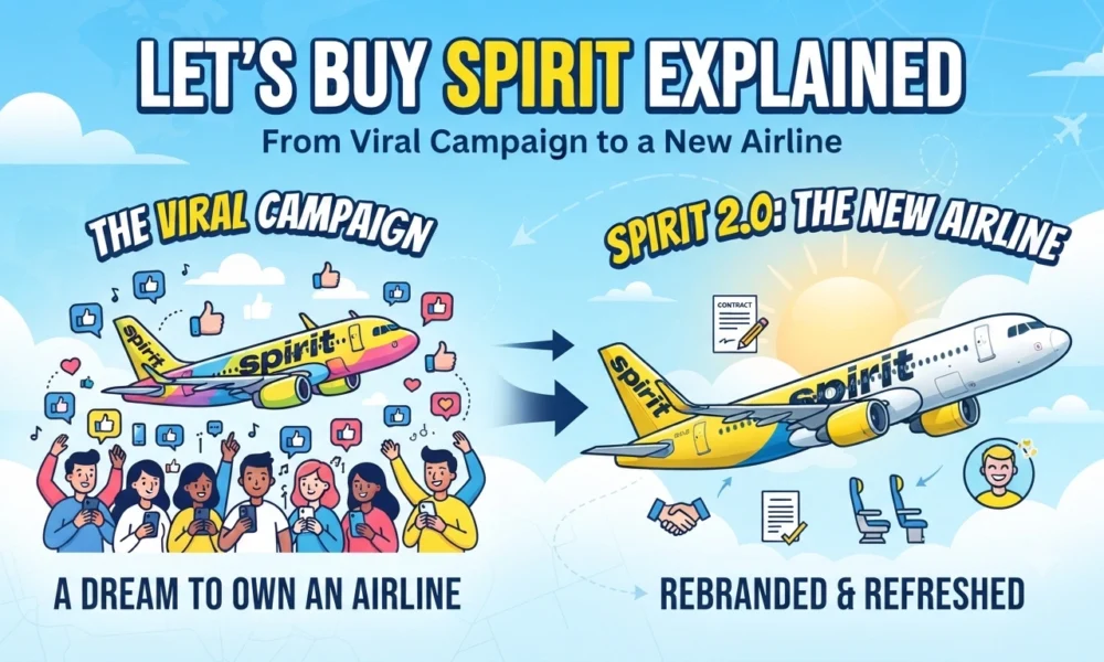 Let’s Buy Spirit Explained From Viral Campaign to a New Airline.