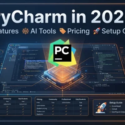 PyCharm in 2026 Features, AI Tools, Pricing and Setup Guide.