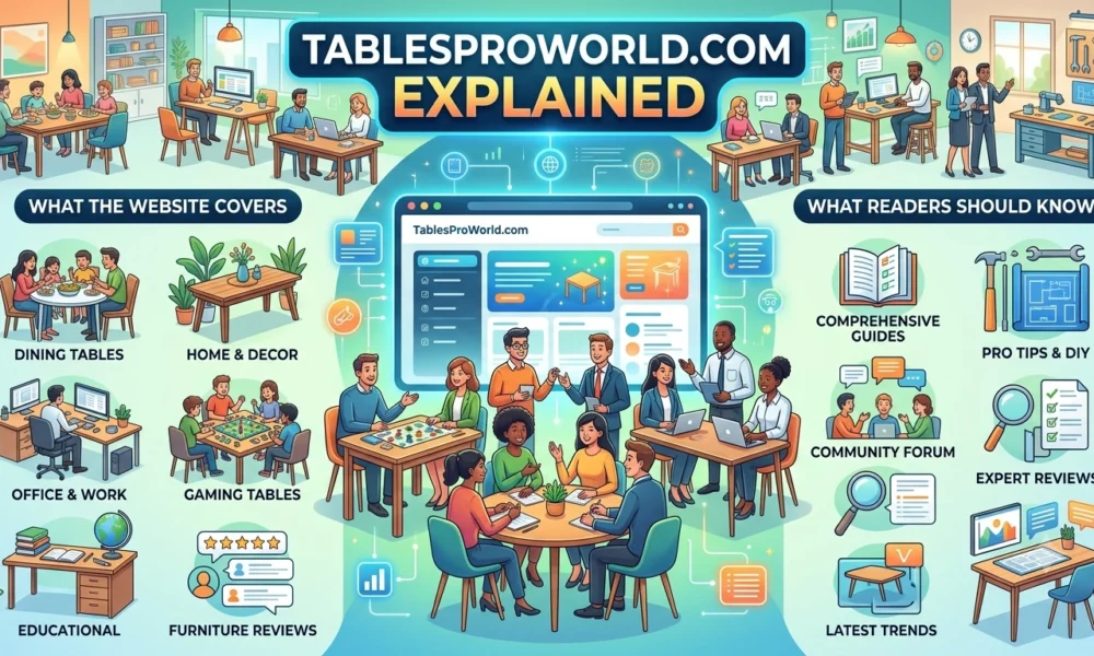 TablesProWorld.com Explained What the Website Covers and What Readers Should Know.