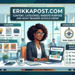 Erikkapost.com Content, Categories, Website Purpose and What Readers Should Know.