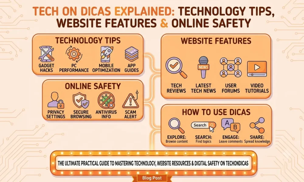 Tech on Dicas Explained Technology Tips, Website Features and Online Safety.