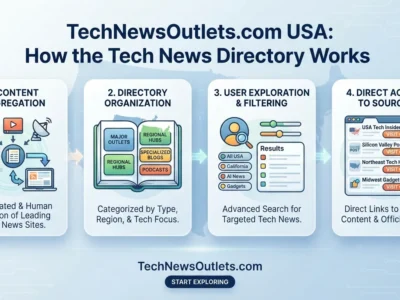 TechNewsOutlets.com USA How the Tech News Directory Works.