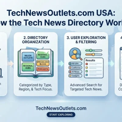 TechNewsOutlets.com USA How the Tech News Directory Works.